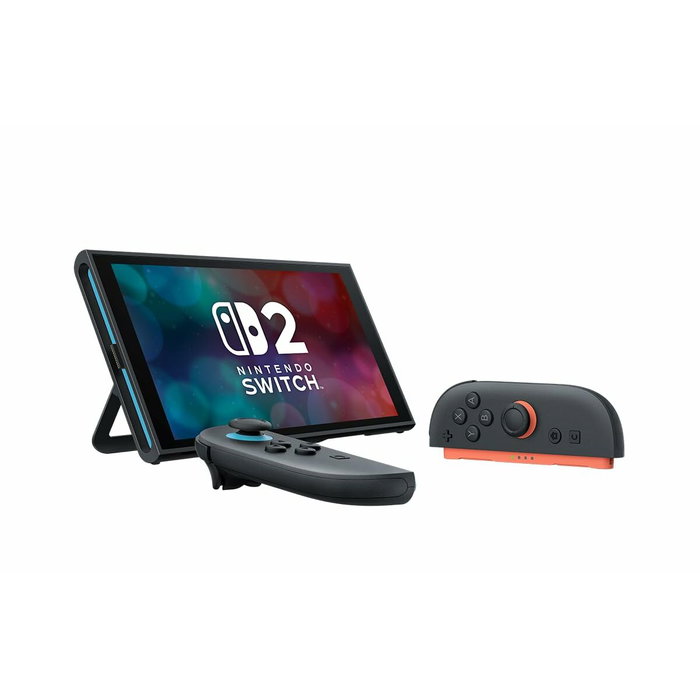 Nintendo 10015920 - Console Switch 2 avec jeu Mario Kart World, version française, manette noire - HDMI, Bluetooth, USB-C