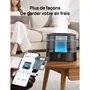 Dreo HM420S Humidificateur d'air - Réservoir 4 L - Autonomie 30h - Brume de 10 cm - Silencieux 28dB - Diffusion aromatique - Commande vocale