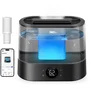 Dreo HM420S Humidificateur d'air - Réservoir 4 L - Autonomie 30h - Brume de 10 cm - Silencieux 28dB - Diffusion aromatique - Commande vocale