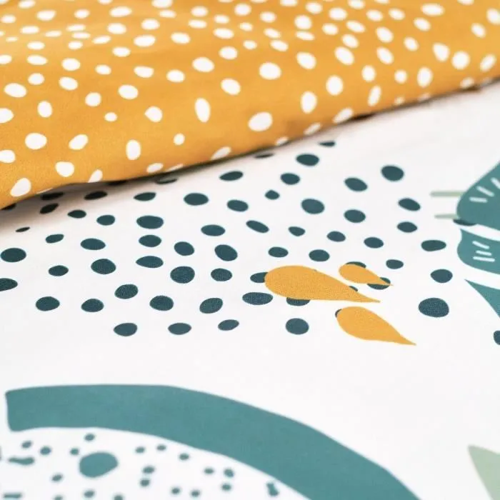 Today Parure de Lit Sunshine 119481 - 2 Personnes - Housse de Couette 240x220 cm et 2 Taies - 100% Coton - Imprimé Today Parure de Lit Sunshine 119481 - 2 Personnes - Housse de Couette 240x220 cm et 2 Taies - 100% Coton - Imprimé