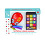 Tachan Set de Clés et Téléphone Jouet Éducatif avec 5 Sons, Lumière et Langues Multilingues pour Enfants à Partir de 12 Mois