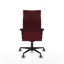 Piqueras Y Crespo Fauteuil de bureau Albacete, mécanisme synchrone, similicuir Grenat