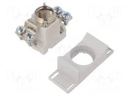 ETI POLAM Base de fusibles D02 pour rail DIN 63A 400VAC 1 pôle