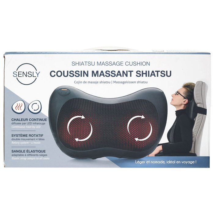 Sensly Almohada Masaje Shiatsu avec fonction chaleur Sensly Almohada Masaje Shiatsu avec fonction chaleur