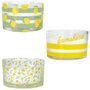 Home Deco Factory Bougie Citronnelle 3 Mèches