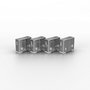 Lindy Bloqueur de port USB Type A (sans clé) - Pack de 10 - Code couleur Blanc