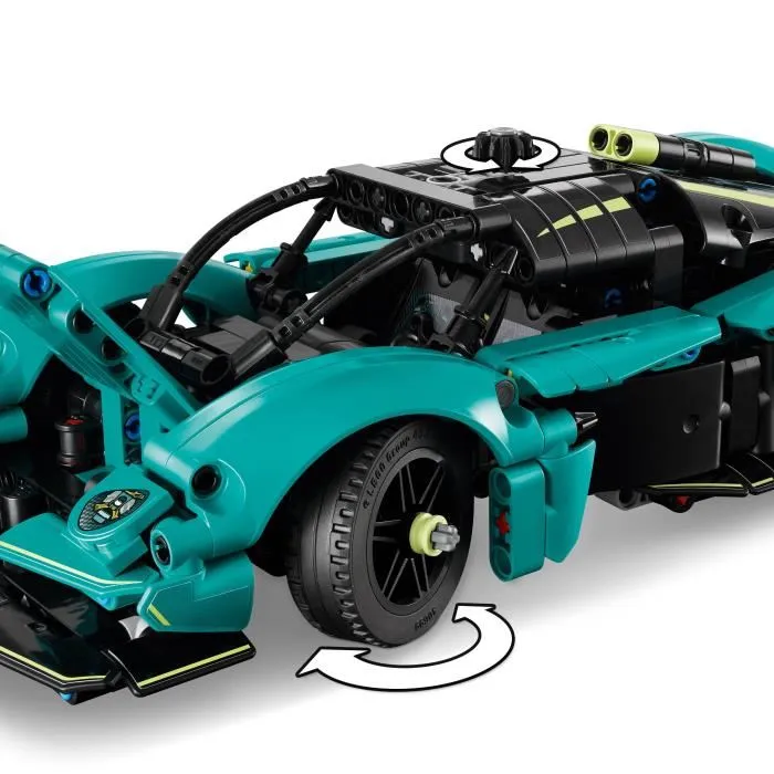 Lego Technic 42208 Aston Martin Valkyrie - Jeu de Construction Voiture de Sport 9 ans 707 Pièces - Moteur V12 & Portes Papillon