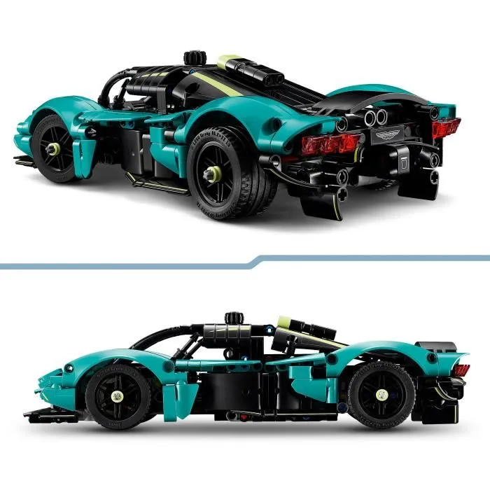 Lego Technic 42208 Aston Martin Valkyrie - Jeu de Construction Voiture de Sport 9 ans 707 Pièces - Moteur V12 & Portes Papillon