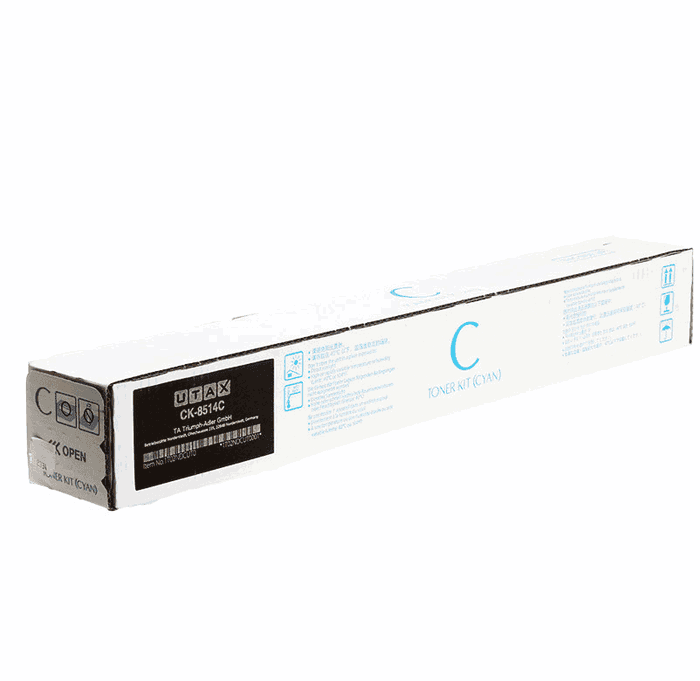 Utax 1T02NDCUT0 Cartouche de Toner CK-8514C Cyan Utax 1T02NDCUT0 Cartouche de Toner CK-8514C Cyan