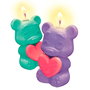 Clementoni Kit Création de Bougies Artisanales Bear Style 18350 - 2 Bougies avec Cire, Mèche et Outils - Activité Créative pour Enfants à Partir de 8 Ans