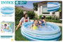 Intex Piscine Gonflable Bleue pour Enfants, 147 cm x 33 cm, pour 2 Ans et Plus, PVC, Capacite 330 Litres