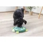 Kerbl Turtle - Jeu de réflexion et d'apprentissage pour chien et chat - Distribueur de friandises - Diamètre 25 cm - Turquoise