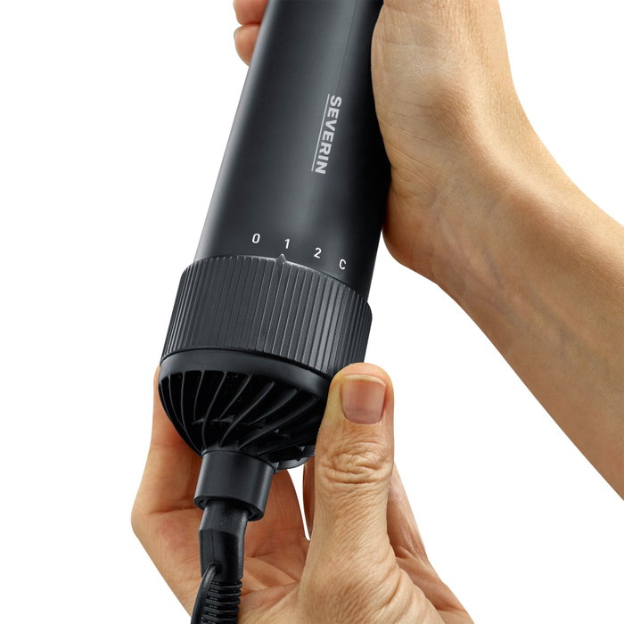 Severin WL 0241 Brosse soufflante rotative Anthracite Severin WL 0241 Brosse soufflante rotative Anthracite