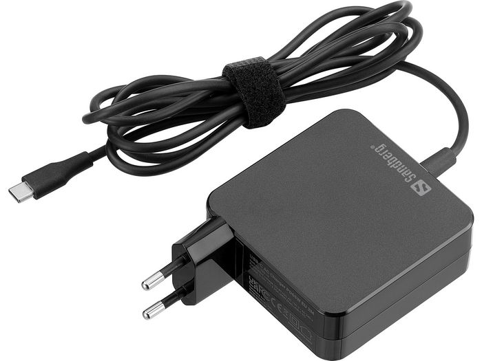 Sandberg USB-C AC Charger PD65W EU 2M Sandberg USB-C AC Charger PD65W EU 2M
