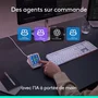 Logitech MX Keypad Pavé macro programmable - Gris pâle