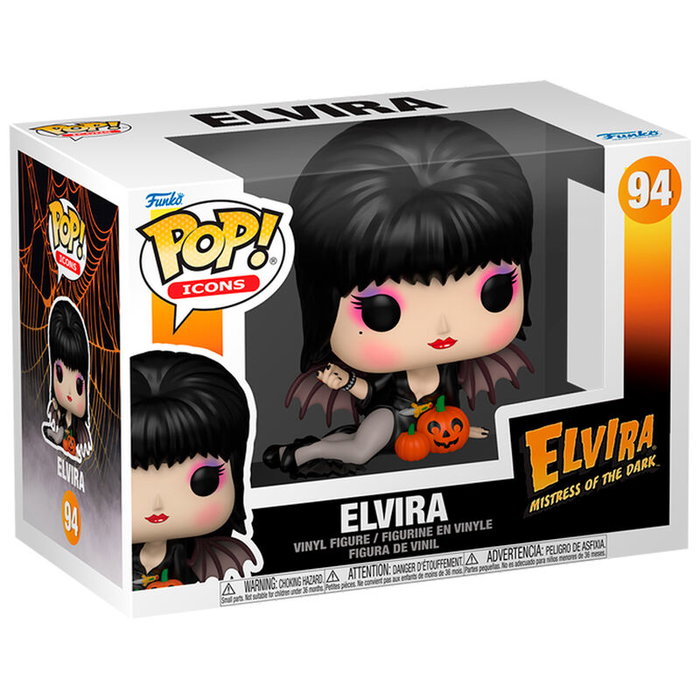 FUNKO Figura POP Elvira Mistress of the Dark Elvira with Pumpkins FUNKO Figura POP Elvira Mistress of the Dark Elvira with Pumpkins