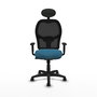 Piqueras Y Crespo Alocén - Chaise de bureau synchrone vert pétrole et noir