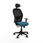 Piqueras Y Crespo Alocén - Chaise de bureau synchrone vert pétrole et noir
