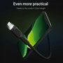 Green Cell Câble Lightning KABGC05 Noir 1,2 m