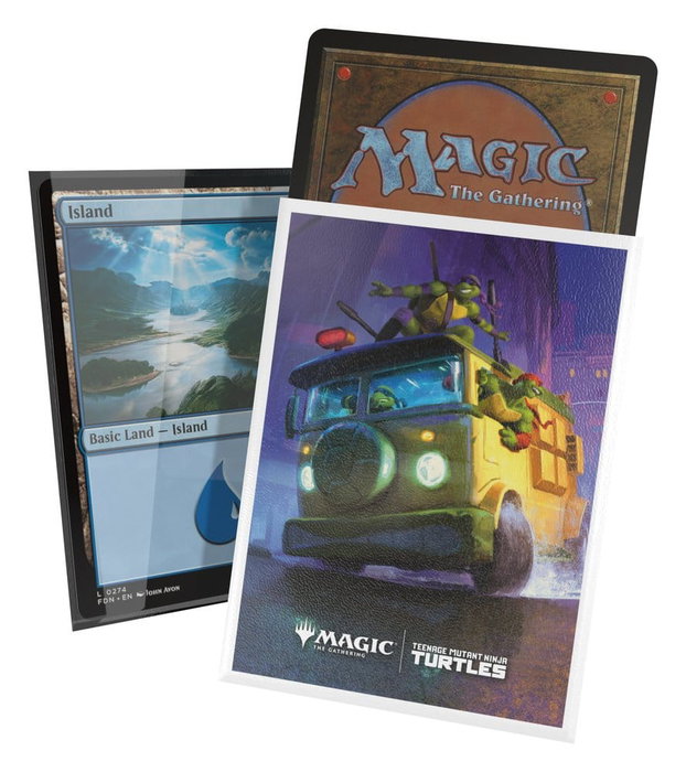 Ultimate Guard Art Sleeves Magic: The Gathering | Teenage Mutant Ninja Turtles - Turtle Van Ultimate Guard Art Sleeves Magic: The Gathering | Teenage Mutant Ninja Turtles - Turtle Van