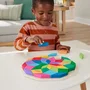 Fisher-Price Puzzle Mandala en Bois 40 pieces - Jeu Educatif Geometrique pour Enfants a partir de 3 ans - HXT94