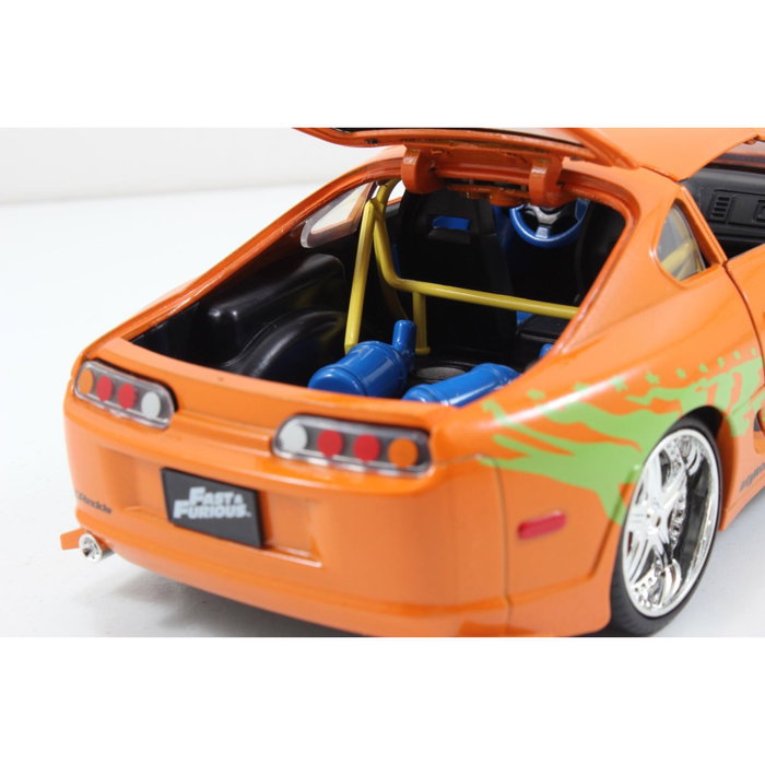 Jada Fast & Furious 1995 Toyota Supra 1:24 Orange Jada Fast & Furious 1995 Toyota Supra 1:24 Orange