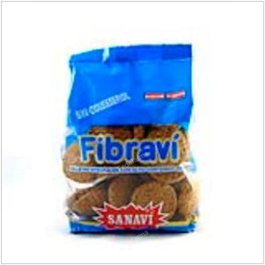 SANAVI Galletas Fibravi Bio Veganas Coco et Vanille 300g