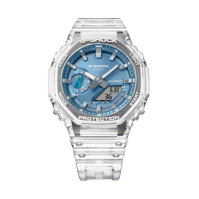 Montre Homme Casio G-Shock BRIGHT METALLIC - LIGHT BLUE (Ø 44,5 mm)