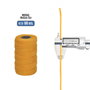 WOLFPACK LINEA PROFESIONAL Corde tressée en polypropylène jaune (bobine 100 mètres)