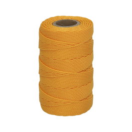 WOLFPACK LINEA PROFESIONAL Corde tressée en polypropylène jaune (bobine 100 mètres)