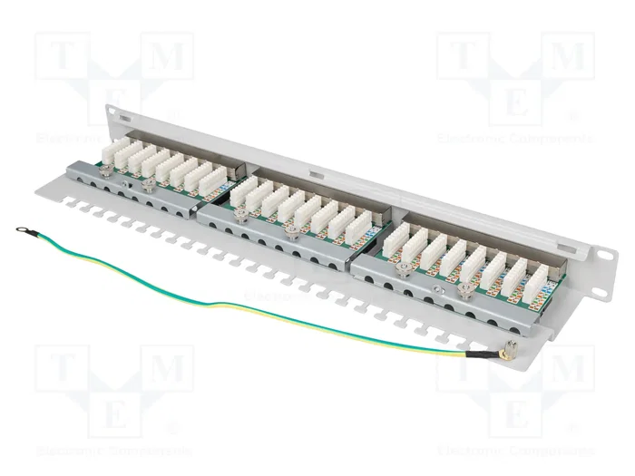LANBERG Panneau de brassage Cat 5e 24 ports RJ45 1U 19 pouces