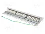 LANBERG Panneau de brassage Cat 5e 24 ports RJ45 1U 19 pouces