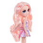 MGA Rainbow High My Fashion Style - Poupée Bella 547549, Robe Rose, Cheveux Brushables, Sac à Main, +6 Ans