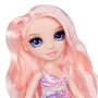 MGA Rainbow High My Fashion Style - Poupée Bella 547549, Robe Rose, Cheveux Brushables, Sac à Main, +6 Ans