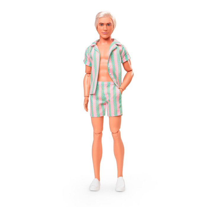 Mattel - Poupée Ken Collectionneur Barbie The Movie - Surfeur - Modèle Articulé - Référence Jbj54 Mattel - Poupée Ken Collectionneur Barbie The Movie - Surfeur - Modèle Articulé - Référence Jbj54
