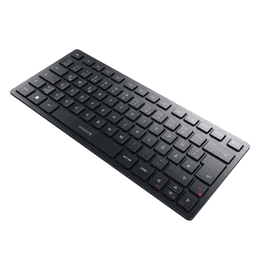 Cherry KW 9200 Mini / JK-9250DE-2 Clavier mécanique compact AZERTY allemand noir