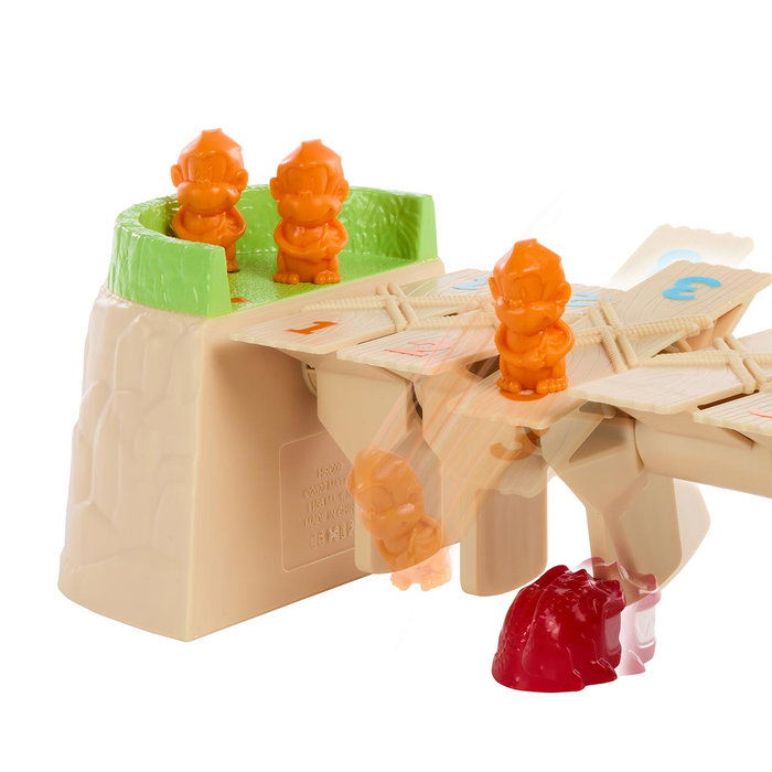 Mattel Games - Juego Cocodrilo Comilón Hrc09 - Jeu de société familial - Version multilingue (Anglais, Français, Allemand, Italien, Portugais, Espagnol) - À partir de 5 ans