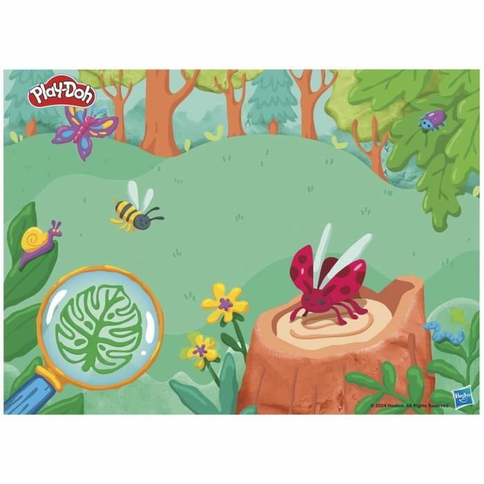 Play-Doh Mon petit microscope, 5 couleurs et accessoires