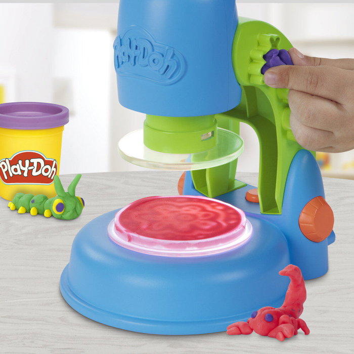 Play-Doh Mon petit microscope, 5 couleurs et accessoires