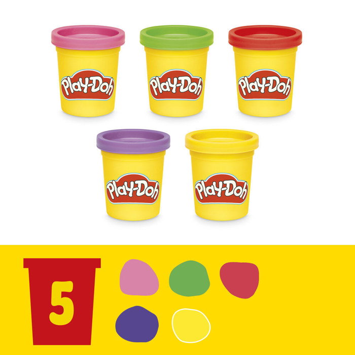 Play-Doh Mon petit microscope, 5 couleurs et accessoires