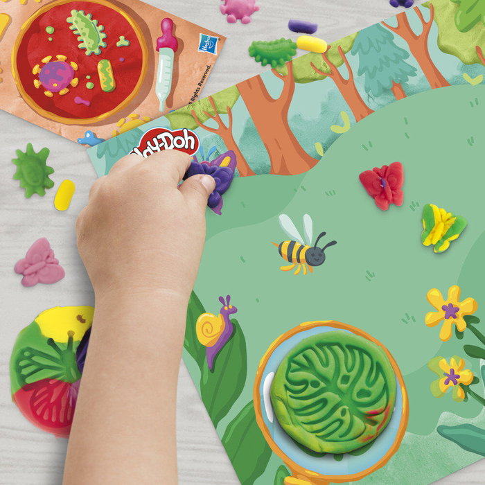 Play-Doh Mon petit microscope, 5 couleurs et accessoires