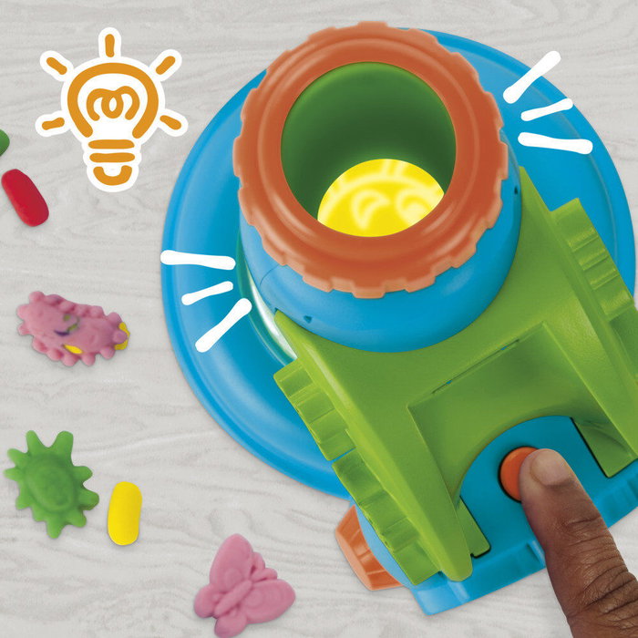 Play-Doh Mon petit microscope, 5 couleurs et accessoires