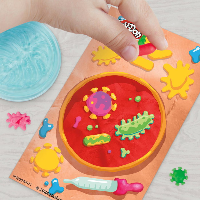 Play-Doh Mon petit microscope, 5 couleurs et accessoires