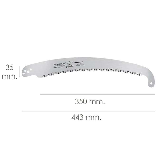 SAMURAI Lame de rechange pour scie PCH 350 LH