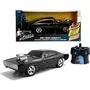 Simba Dickie Group Voiture Radio-commandée Dodge Charger Fast & Furious 1/24 avec Fonction Turbo - Télécommande Complète
