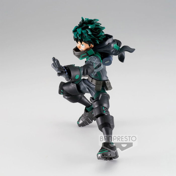 BANPRESTO Figura The Amazing Heroes - My Hero Academia: Izuku Midoriya World Heroes Mission - Figurine de 15 cm