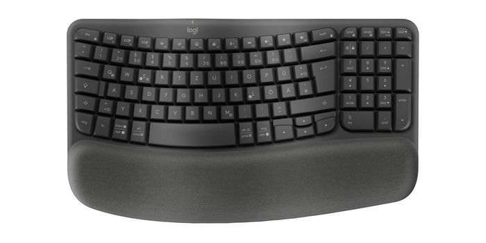 Logitech Wave Keys for Business clavier ergonomique sans fil