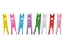 PINCELLO Set 8 Pinzas Madera Multicolor GRD