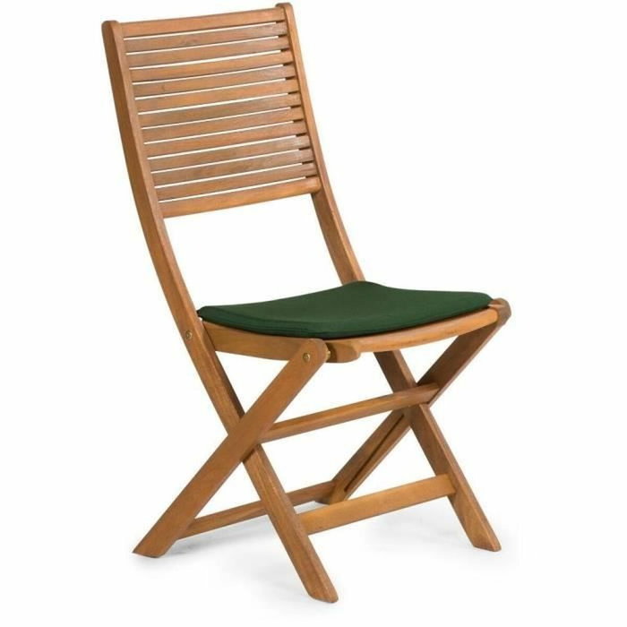 Fieldmann FDZN 4012-T Lot de 2 Chaises Pliantes en Bois d'Acacia Marron