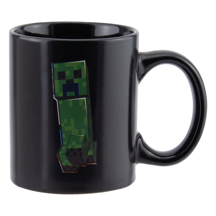Minecraft mug effet thermique Creeper